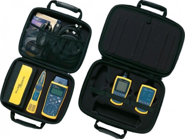 Набор для проверки медных и оптоволоконных кабелей Fluke Networks CIQ-FTKSFP [3466887]