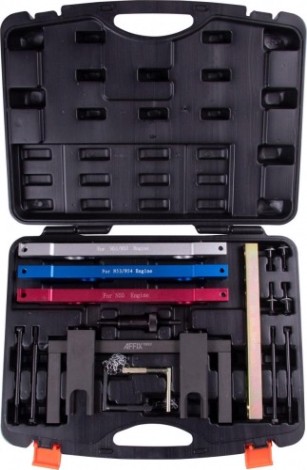 Набор фиксаторов распредвала/коленвала Affix для BMW, кейс, 16 предметов [AF10321216C]