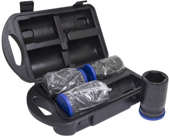 Набор головок с посадкой 1" БелАК к-т 4 шт. (32,36,38,41 мм.) [БАК.00104]