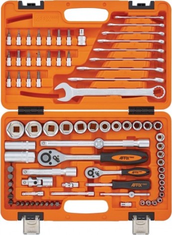 Набор инструментов Affix AF01082C универсальный, 82 предмета