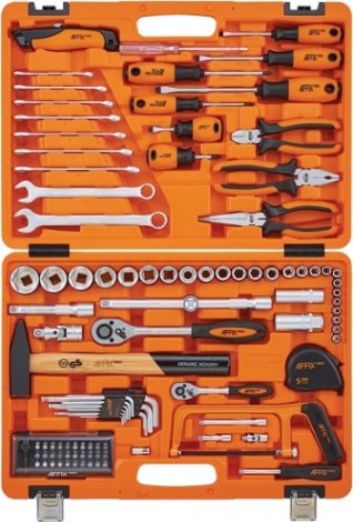 Набор инструментов Affix AF01102C универсальный, 102 предмета
