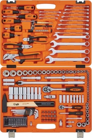 Набор инструментов Affix AF01155C универсальный, 155 предметов