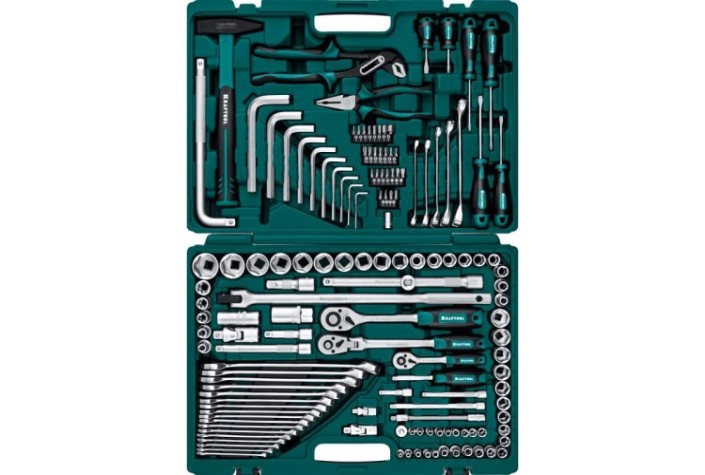 Набор инструментов KRAFTOOL EXTREM-142 универсальный, 142 пред. [27889-H142]