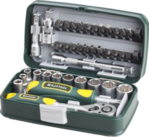 Набор инструментов KRAFTOOL "INDUSTRIE" 38 предметов 27970-H38 [27970-H38]