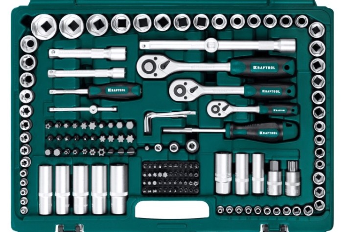 Набор инструментов KRAFTOOL X Drive универсальный 216 пр. [27888-H216]