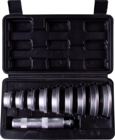 Набор оправок для подшипников Affix 34-81 мм, алюмин., кейс, 10 пред. [AF10020011C]