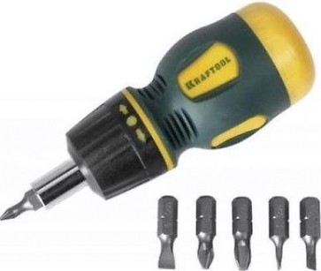 Набор отверток KRAFTOOL "EXPERT" 7 предметов со вставками 26190-H7 [26190-H7]