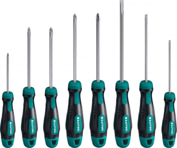 Набор отверток KRAFTOOL Х-Drive-8 8 шт. [250081-H8]