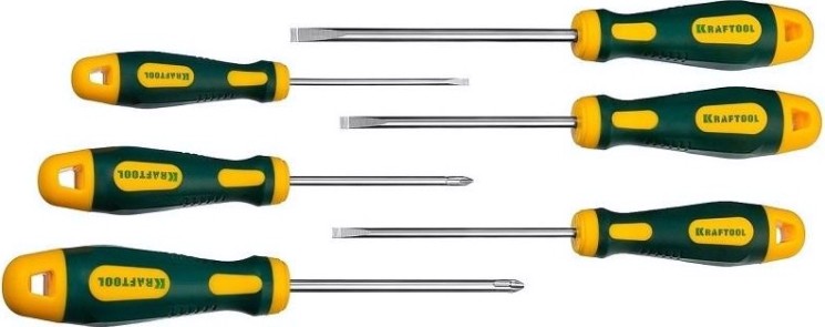 Набор отверток KRAFTOOL "X-DRIVE" 6 шт [250081-H6_z01]