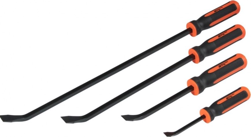 Набор слесарных монтировок Affix 204-608 мм, ударных 4 пред., кейс [AF11610024C]