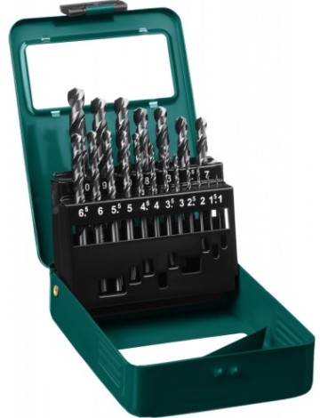 Набор сверл по металлу KRAFTOOL 29651-H19 hss-g, 19 шт (1-10мм)