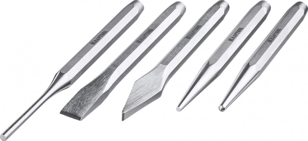 Набор зубил и кернеров KRAFTOOL GRAND-5 5 пред. [21075-H5]