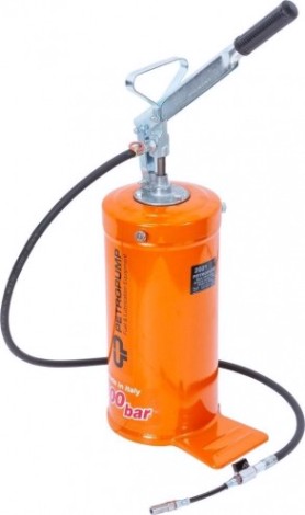 Нагнетатель смазки Petropump PP210008 ручной емкостью 12 кг, 300 бар, специальная версия