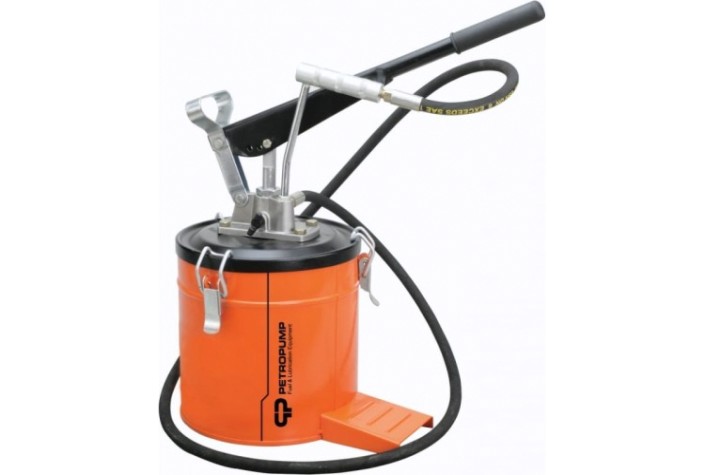 Нагнетатель смазки Petropump PP210022 ручной емкостью 6 кг, 275 бар