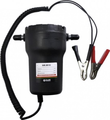 Насос для масла электрический БелАК ПЛУТОН замены 12v, 4 л/мин [БAK.00132]