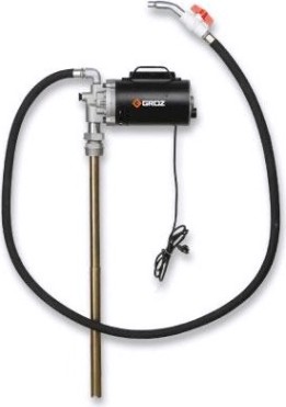 Насос для масла GROZ OPM/12 электрический, бочковой 12V GR45560 [GR45560]