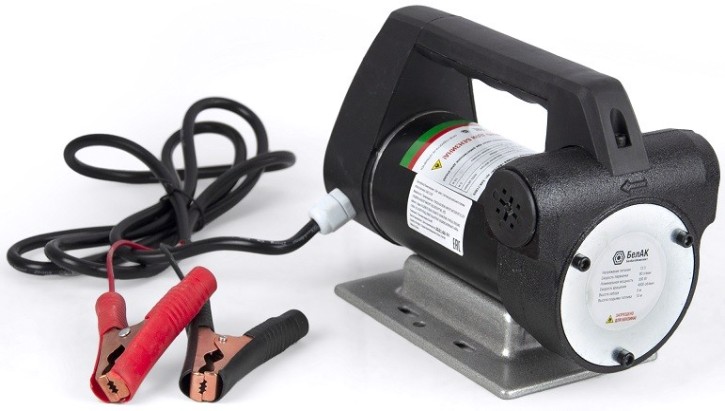Насос перекачки топлива БелАК "Антей" 12V, 80 л/мин (БAK.11028) [БАК.11028]