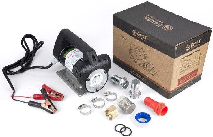 Насос перекачки топлива БелАК "Антей" 12V, 80 л/мин (БAK.11028) [БАК.11028]