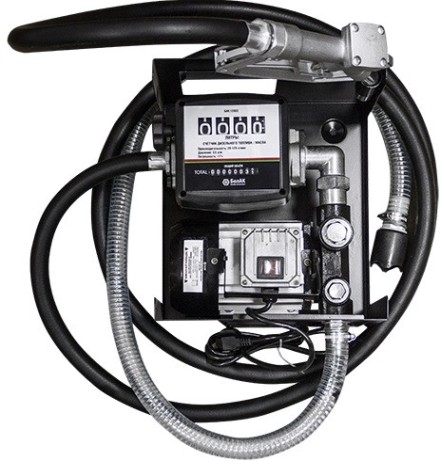 Насос перекачки топлива БелАК "Арес комплекс" со счетчиком 220V, 60 л/мин (БAK.12060) [БАК.12060]