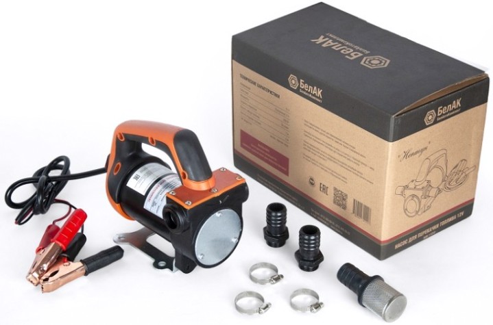 Насос перекачки топлива БелАК "Нептун" 12V, 50 л/мин (БАК.11212) [БАК.11212]