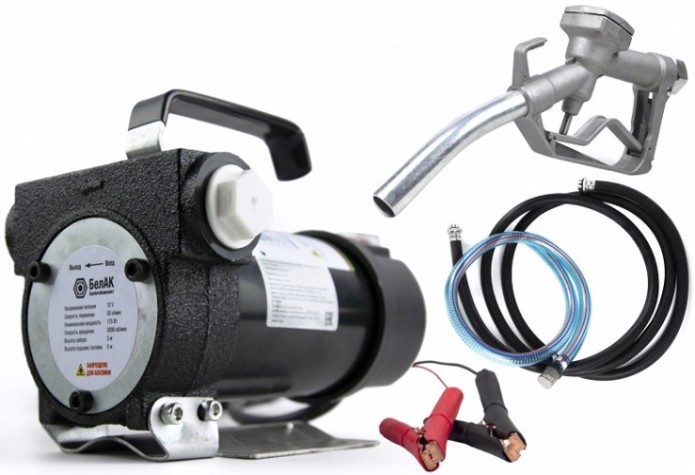 Насос перекачки топлива БелАК "Стандарт-М" 12V, 50 л/мин (БАК.11014) [БАК.11014]