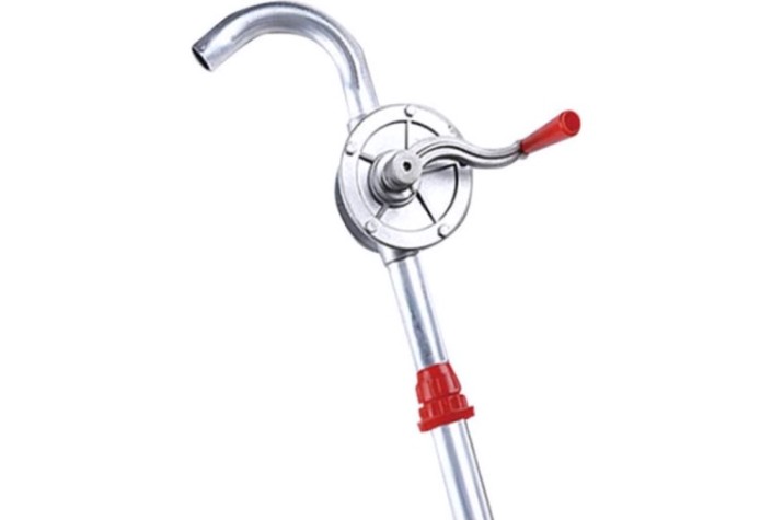 Насос роторный ручной для бензина, керосина и ДТ Petropump TS-33 алюминиевый, для бочек 60-220 л [PP202017]