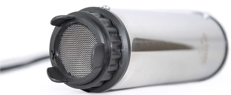 Насос топливный электрический БелАК 12V D50 перекачки погружной со съемным фильтром [БАК.00075]