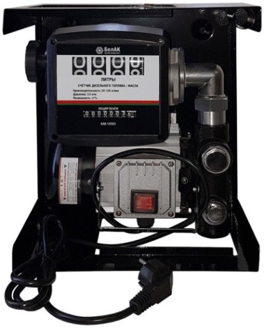 Насос топливный электрический БелАК АРЕС 220v, 60л/мин. без шлангов и пистолета [БАК.12102]