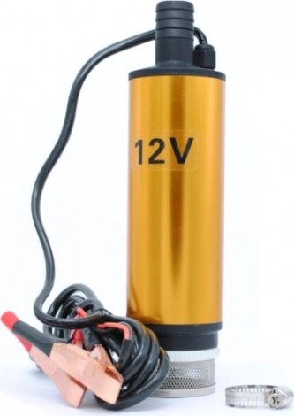 Насос топливный электрический Petropump AC-023 12в с сетчатым фильтром для дт и воды, 30 л/мин [PP220019]