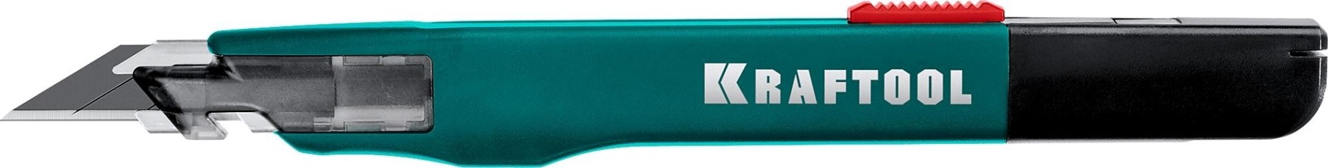 Нож строительный KRAFTOOL GRAND-9 для точного реза с автостопом, 9 мм [09192]