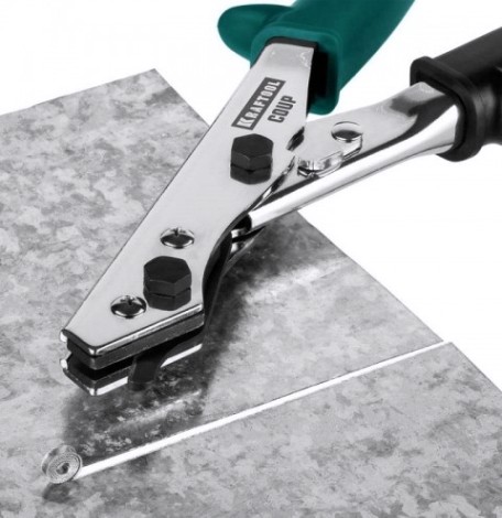 Ножницы по металлу KRAFTOOL Cr-Mo coup для реза листа без повреждений [23274]