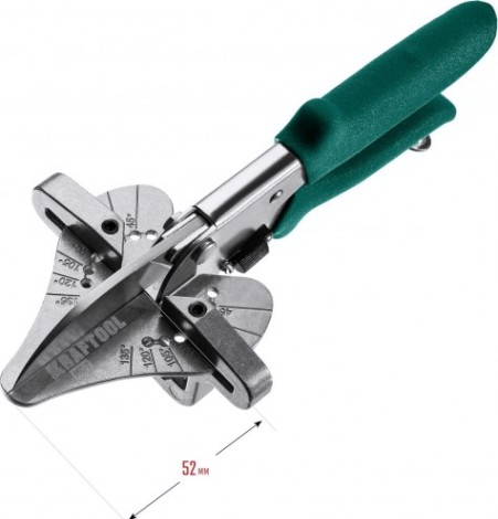 Ножницы угловые KRAFTOOL MC-7 для пластмассовых и резиновых профилей [23372]