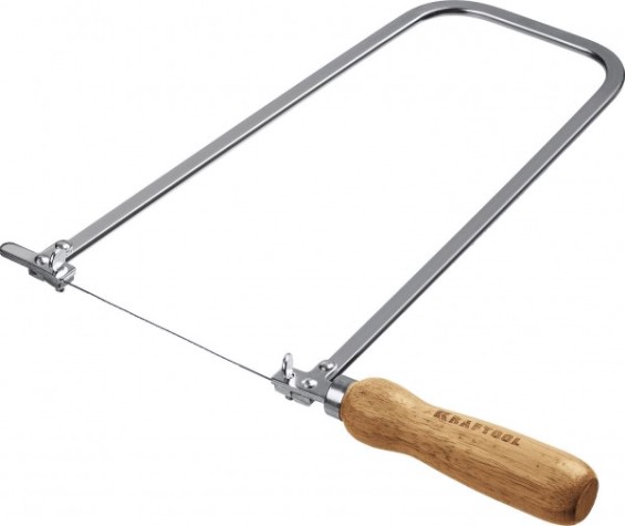 Ножовка по дереву KRAFTOOL Aligator хромир., 130x300 мм [15260]