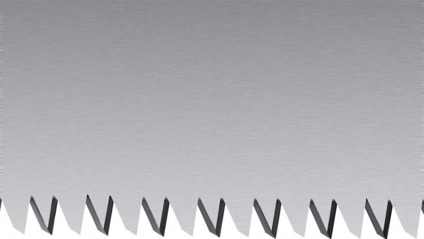 Ножовка по дереву KRAFTOOL CAMP Fast 7 для быстрого реза сырой древесины, 350 мм [15216]