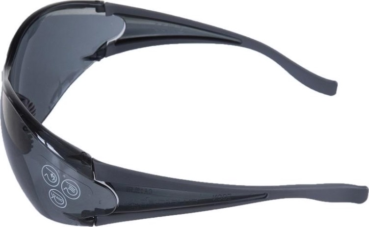 Очки защитные Delta Plus EGON SMOKE открытые с затемненными линзами [EGONGRFU]