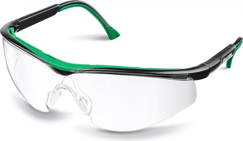 Очки защитные KRAFTOOL BASIC прозрачные, стекло-моноблок [110317]