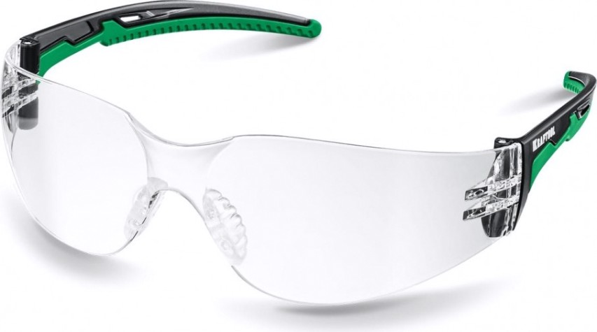 Очки защитные KRAFTOOL PULSAR панорамные, прозрачные, увеличенная линза [110460]