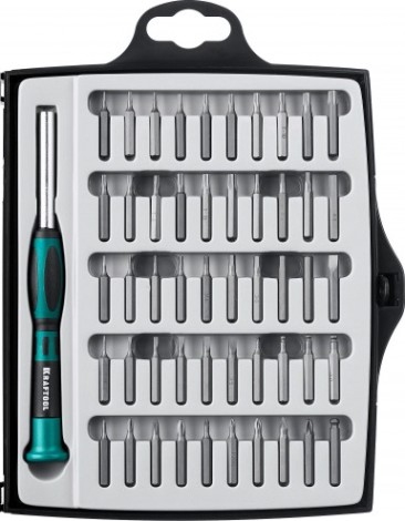 Отвертка с битами KRAFTOOL Precision-51 для точных работ 51 предм. [25691]