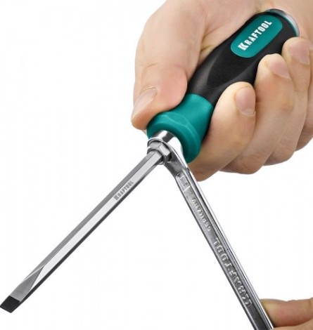 Отвертка ударная KRAFTOOL "Impact" sl 6x125мм [250033-6]