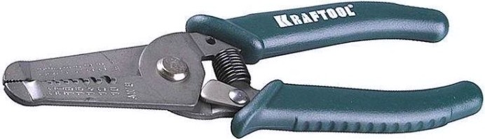 Пассатижи для снятия изоляции KRAFTOOL 150 мм 0.6 - 2.6 мм [22660-15_z01]