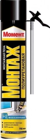 Пена МОМЕНТ Монтаж стандарт (0,75 л) всесезонная 1158654