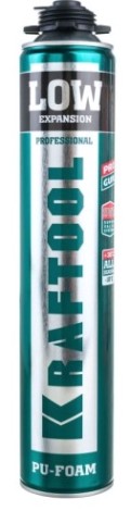 Пена монтажная KRAFTOOL LOW EXPANSION SVS всесезонная [41181_z01]