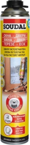 Пена монтажная SOUDAL профессиональная, всесезонная (750 мл.) 115003 [115003]