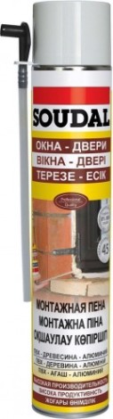 Пена монтажная SOUDAL стандарт (300 мл) 103826 [103826]
