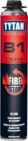 Пена монтажная Tytan В1 профессиональная, пожаростойкая (750мл) [тов-203243]