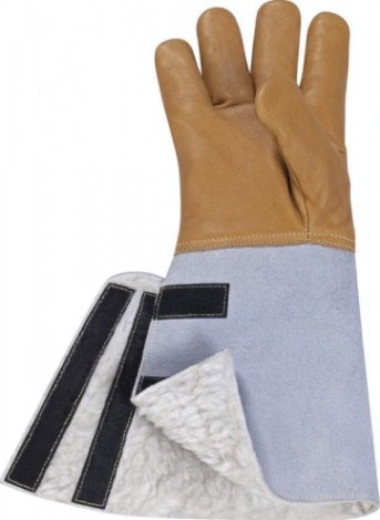 Перчатки кожаные комбинированные Delta Plus CRYOG размер 10 [CRYOG10]