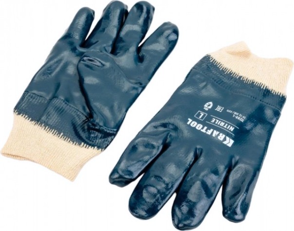 Перчатки KRAFTOOL 11289-L нитриловое покрытие