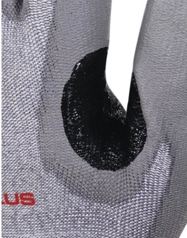 Перчатки трикотажные антипорезные Delta Plus VENICUT42GN с полиуретановым покрытием, размер 10 [VECUT42GN10]