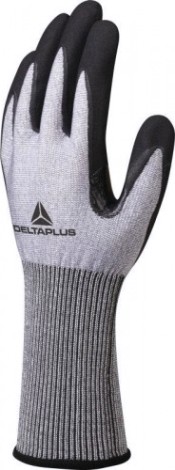 Перчатки трикотажные антипорезные Delta Plus VENICUTC01 с нитриловым покрытием, размер 8 [VECUTC01GR08]