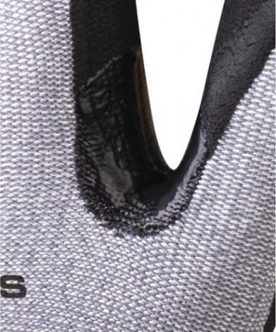 Перчатки трикотажные антипорезные Delta Plus VENICUTC01 с нитриловым покрытием, размер 9 [VECUTC01GR09]